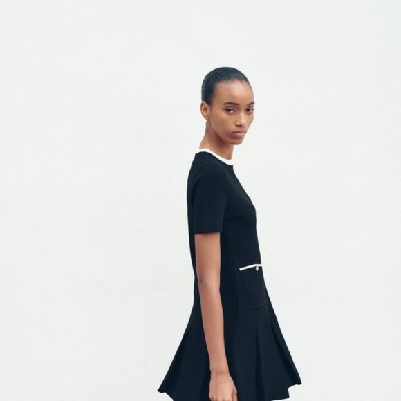 Zara | Dresses | Zara Pleated Short Knit Dress | Poshmark Zara | Dresses | Zara Pleated Short Knit Dress | Poshmark